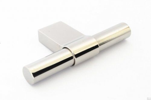 Gałka meblowa Line Big 80 Stalowa Polerowana