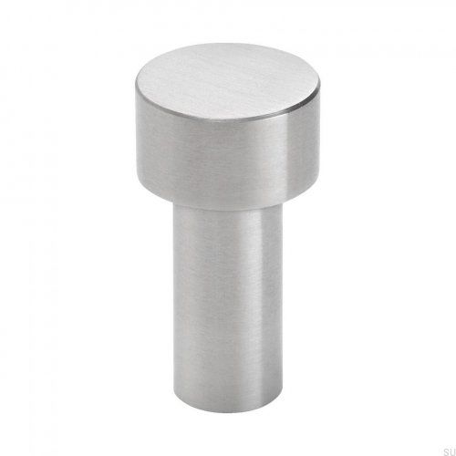 Gałka meblowa D-337 Stalowa Srebrna