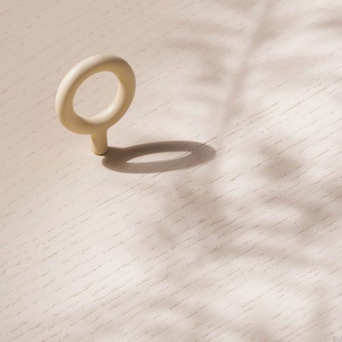 Gałka meblowa Key Metalowa Kremowa