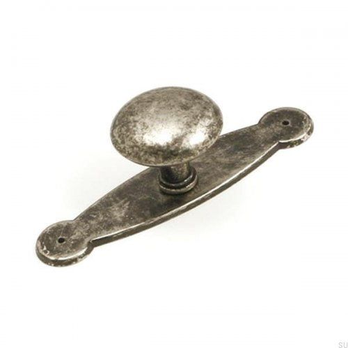 Gałka meblowa z podstawką 5383 Antyczna czerń