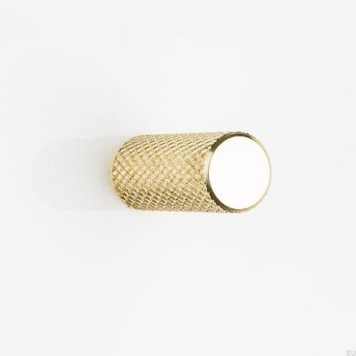 Gałka meblowa Fing Grip Mosiężna Nielakierowana