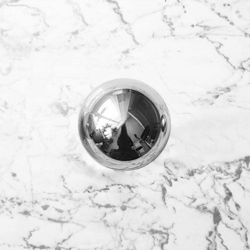 Gałka meblowa Odete M Mosiężna chromowana