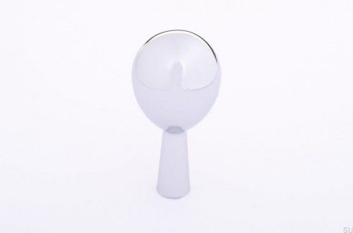 Gałka meblowa Drop 40 Srebrna Stalowa Polerowana