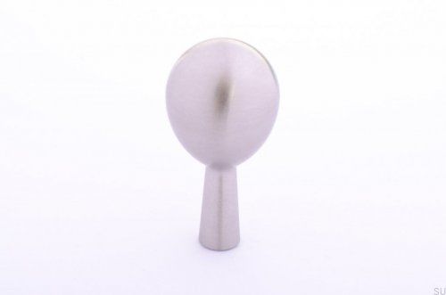 Gałka meblowa Drop 40 Srebrna Stalowa Szczotkowana