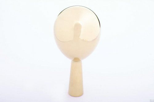 Gałka meblowa Drop 56 Złota Mosiężna Polerowana Nielakierowana