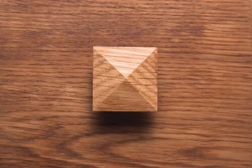 Gałka meblowa Manila I 45 Drewniana Dębowa