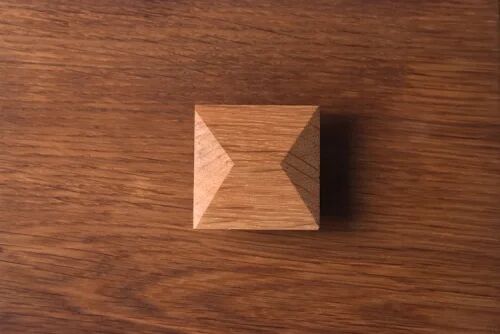 Gałka meblowa Manila II 45 Drewniana Dębowa