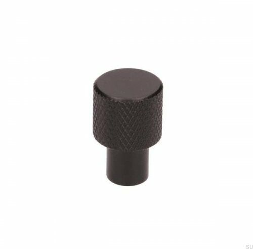 Gałka meblowa 2464 16 Metalowa czarna