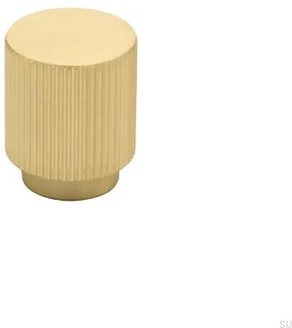 Gałka meblowa Helix Stripe 38 Złota Szczotkowana