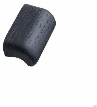 Gałka meblowa Glove 32 Drewniana Czarna