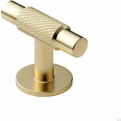 Gałka meblowa T-bar Manor T Złota