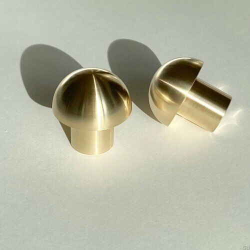 Gałka meblowa Marbelo Mosiężna Szczotkowana 03