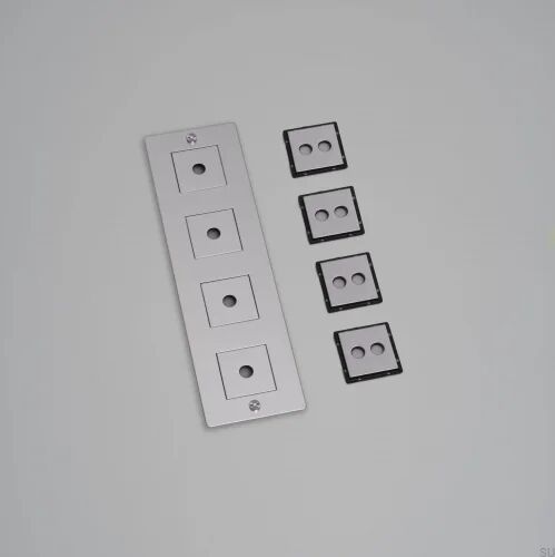 Ramka z wypełnieniem pionowa 4G Wall Plate Stalowa Standard europejski