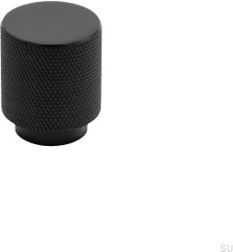 Gałka meblowa Helix 38 Metalowa Czarna Matowa