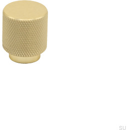 Gałka meblowa Helix 30 Złota Szczotkowana