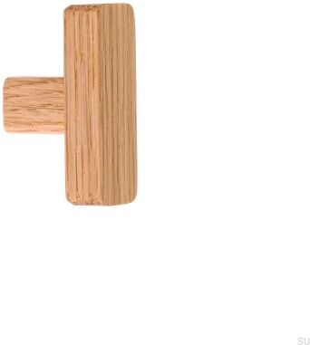 Gałka meblowa Just One T-bar Drewniana - Olej Bezbarwny Półmat