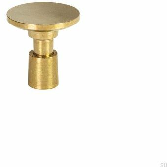 Gałka meblowa Jubilee Mosiężna Nielakierowana