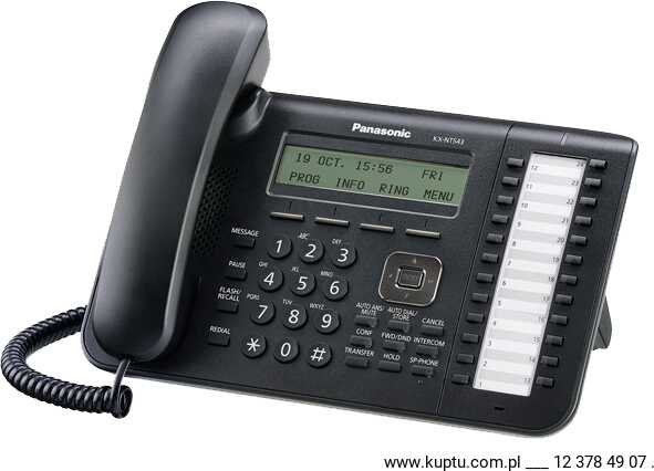 KX-NT543 telefon systemowy IP UŻYWANY 6 miesięcy gwarancji