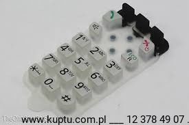 PNJK1072Z, klawiatura do słuchawki telefonów Panasonic serii KX-TG65xx
