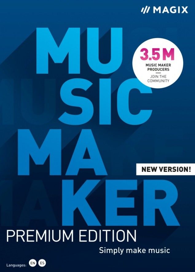 MAGIX Music Maker Premium Edition - ESD - cyfrowa - Edu i Gov