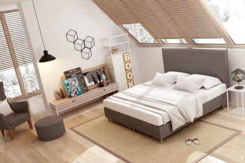 Łóżko kontynentalne Classic