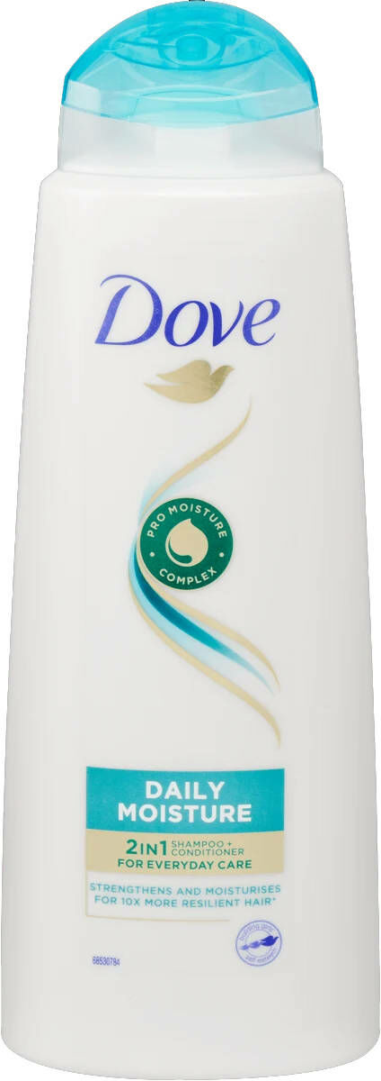Dove Daily Moisture 2w1 szampon z odżywką 400 ml
