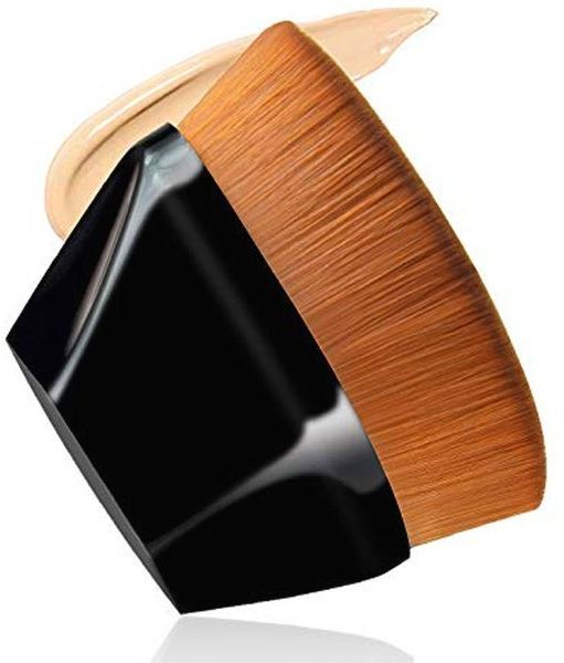 Pędzel jednolity do podkładu gęsty miękki