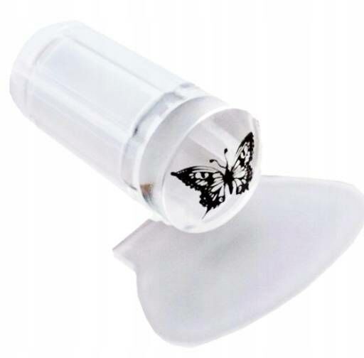Żelowy stempel do paznokci + zdrapka