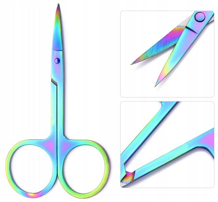Nożyczki do paznokci i skórek Rainbow
