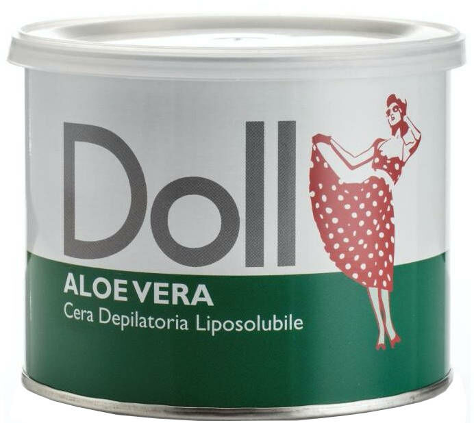 Doll wosk do depilacji aloesowy w puszce włoski 400 ml