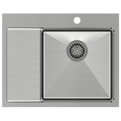 Zlewozmywak QUADRON Russel 116 SteelQ PVD Stalowy