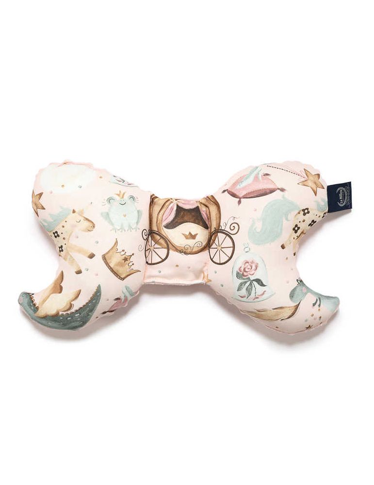 La Millou Poduszka antywstrząsowa Angel's Wings Organic jersey collection ( Princess - Velvet Powder Pink )
