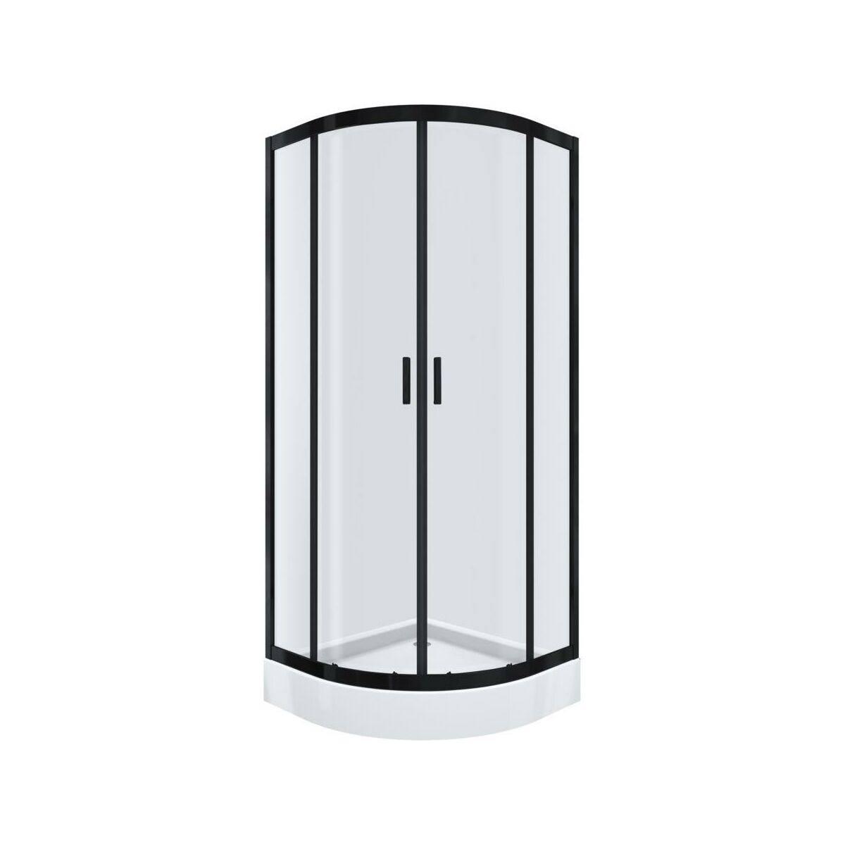 Kabina prysznicowa z brodzikiem 80 X 80 X 198/14 Polmetal