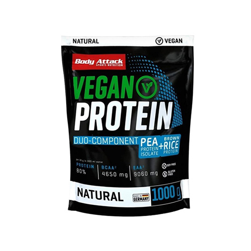 BODY ATTACK Vegan Protein - 1000g