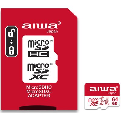 AIWA microSD 64GB + Adapter