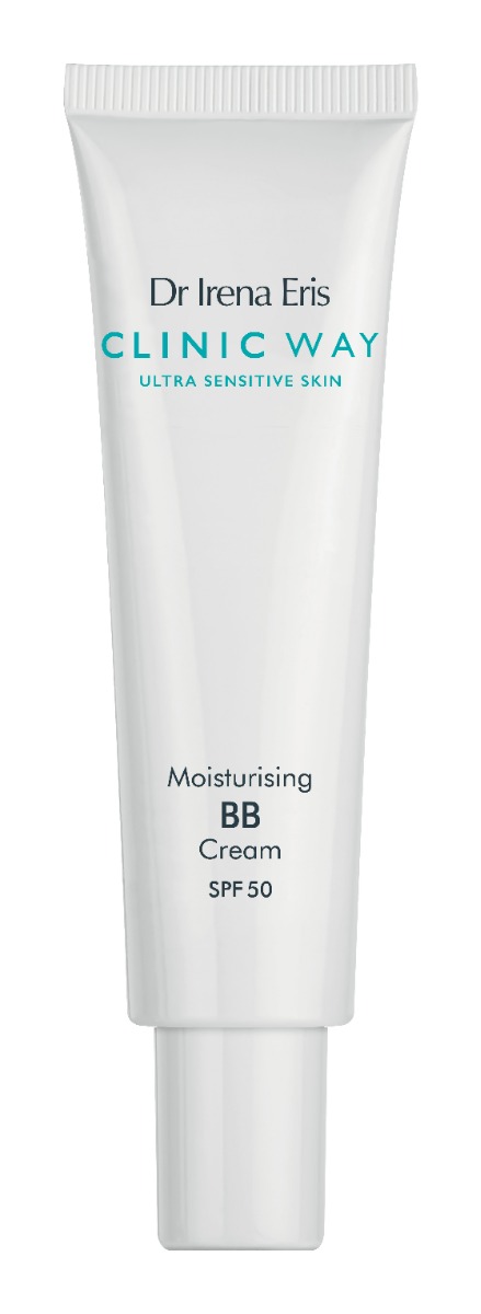 Dr Irena Eris Clinic Way - Nawilżający Krem BB na dzień SPF 50 nr 20 Medium Beige 30ml