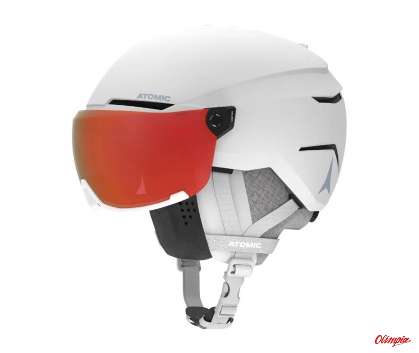 Kask narciarski Atomic Savor Visor Photo white 2022/2023