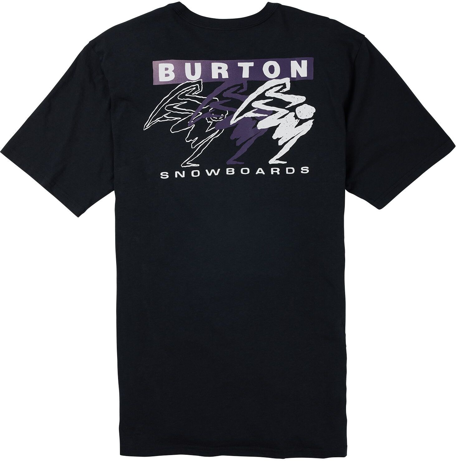 t-shirt męski BURTON MACATOWA SS TEE True Black