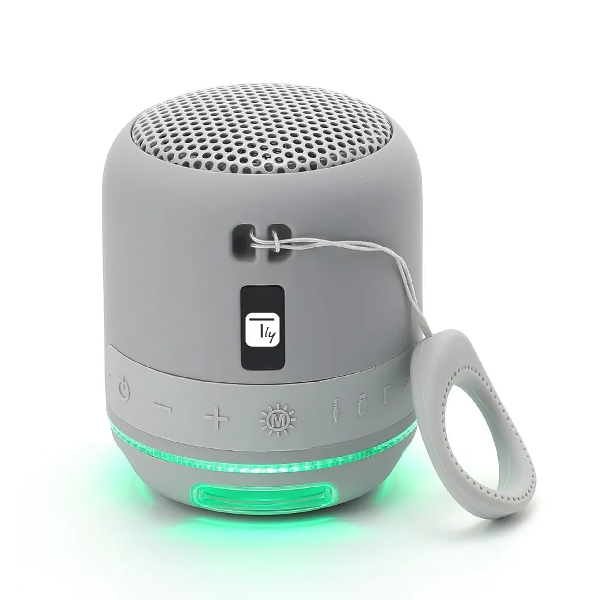 Techly ICASBL94GR GŁOŚNIK BLUETOOTH LED SZARY