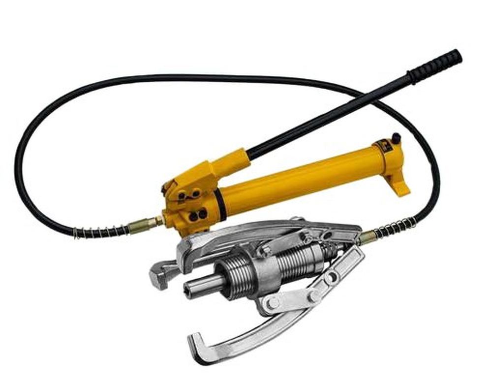 Ściągacz hydrauliczny + Generator ozonu za 1 złotych! (siła: 100 T, rozstaw zasięgu: 300-800 mm, głębokość zasięgu: 280 mm) 08779747