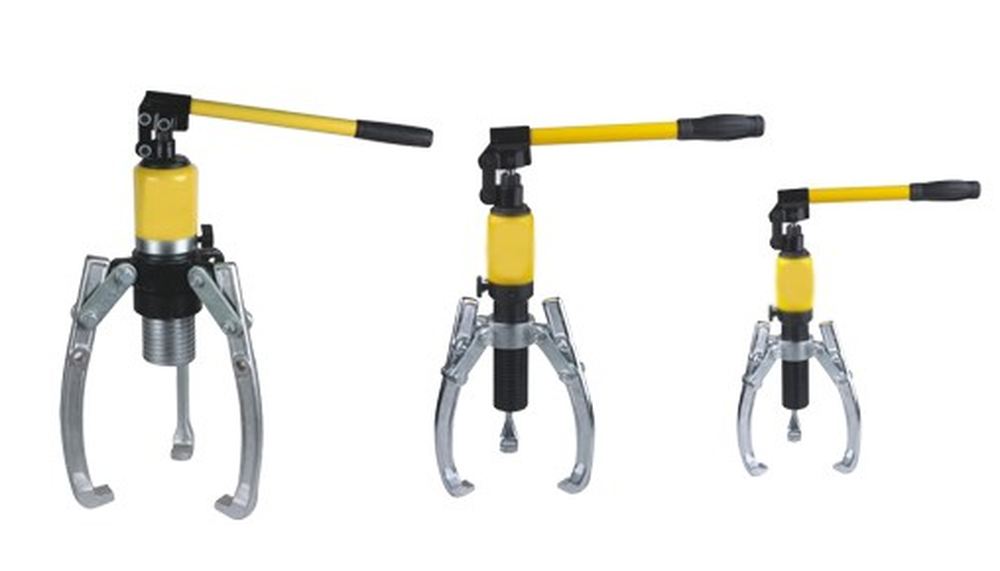 Ściągacz hydrauliczny (siła: 30 T, rozstaw zasięgu: 150...400 mm, głębokość zasięgu: 220mm) 08780099