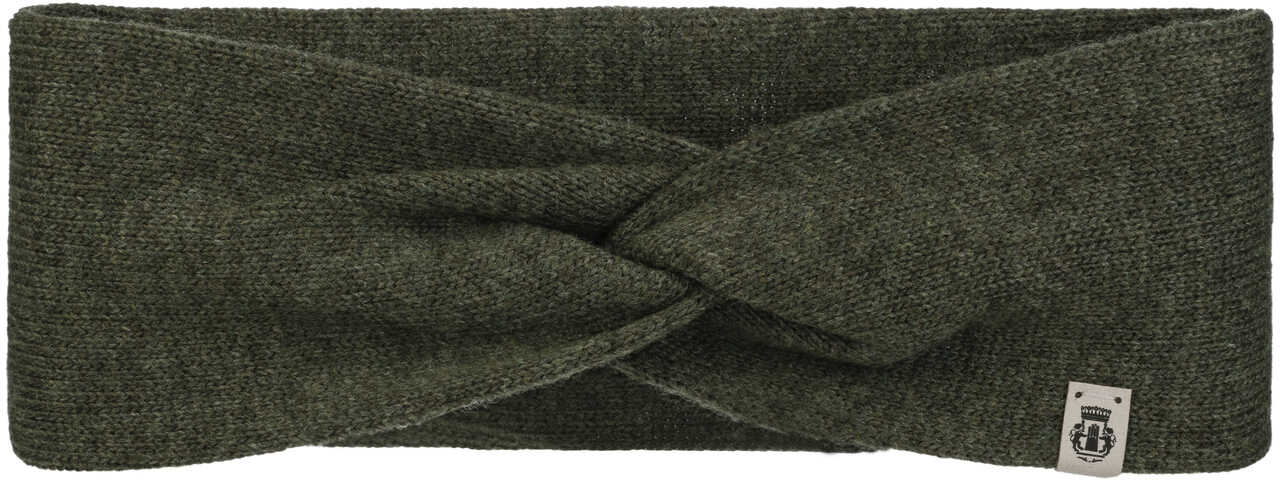 Opaska na Czoło z Kaszmirem by Roeckl, oliwkowy, One Size