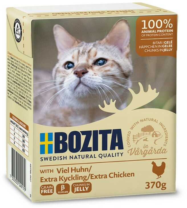 Bozita z Kurczakiem kawałki w galaretce Kartonik 370g 3938