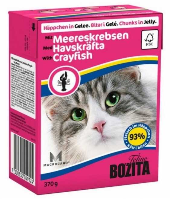 Bozita Korzystny Pakiet Przysmak w galarecie, 24 x 370 g - Kraby morskie