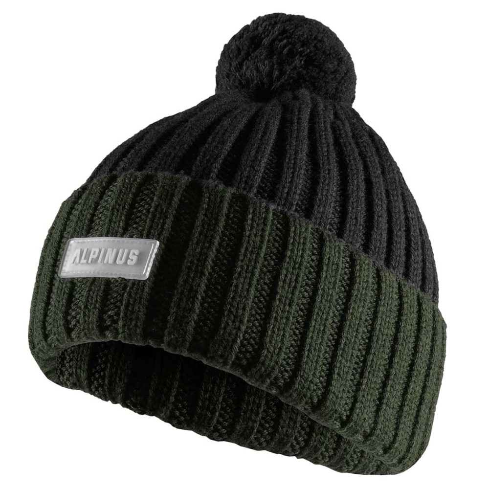 Czapka z merino Alpinus Matind szaro-zielony