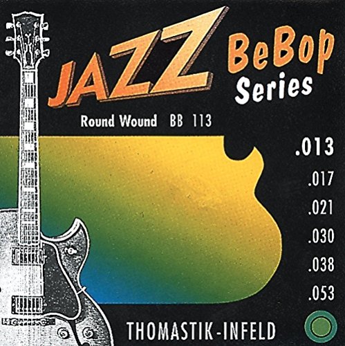 Thomastik Einzelsaite G .022 Nickel, roundwound BB22 für E-Gitarre Jazz Bebop Satz BB114