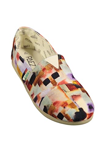 Paez Damskie Classic Print Watercolour Espadryle, czarne, 35 EU, czarny, 35 EU