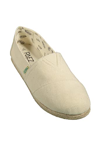 Paez Damskie klasyczne espadryle Essential Blanco, 1 UK, Biały, 34 EU