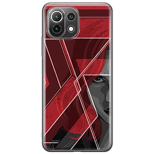 Etui dedykowane do XIAOMI MI 11 LITE 4G / MI 11 LITE 5G / 11 LITE 5G NE wzór:  Czarna Wdowa 002 oryginalne i oficjalnie licencjonowane