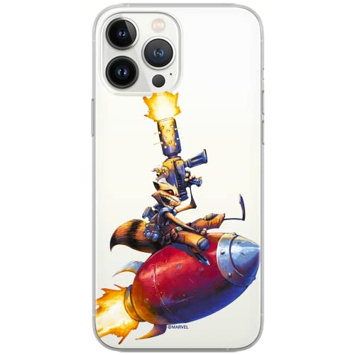 ERT GROUP etui na telefon Huawei P30, case oryginalny i oficjalnie licencjonowany przez Marvel, wzór Rocket 007, optymalnie dopasowane, plecki z TPU częściowo przeźroczyste